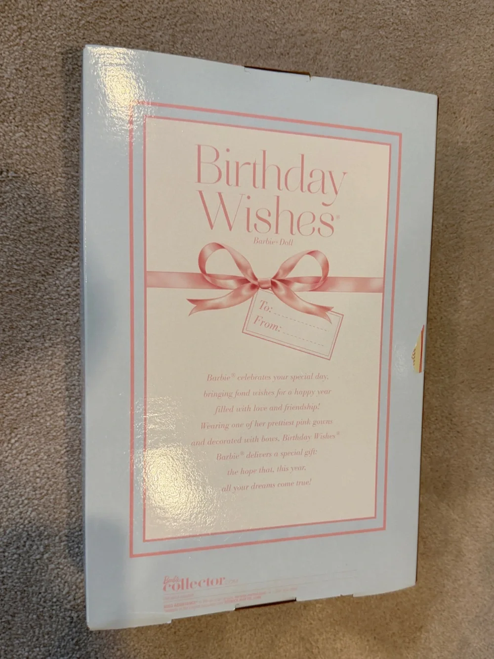 NIB RARE 2012 Barbie Birthday Wishes